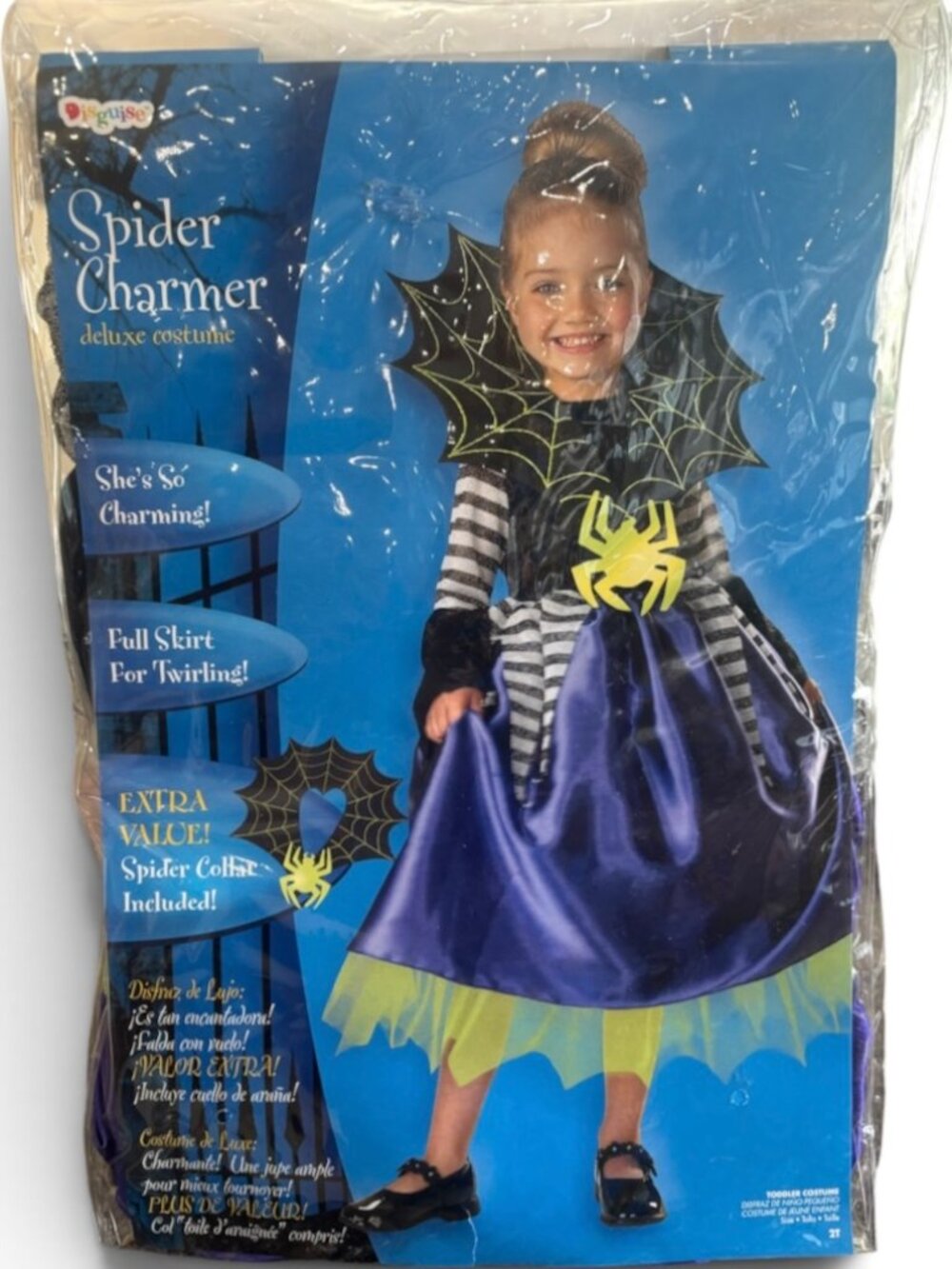 Disguise Spider Charmer Deluxe Costume Toddler 2T